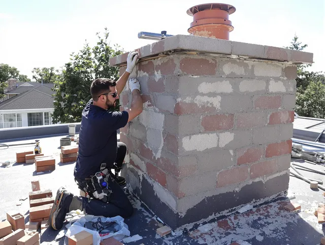 Advanced chimney repair process by Winchester Chimney Sweep in Winchester, CT